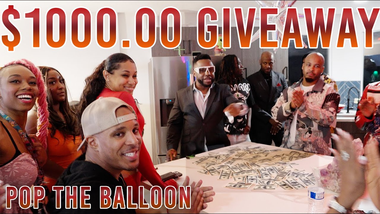 Pop The Balloon Las Vegas 🎈 $1,000 Cash Giveaway | Black Singles Dating Show