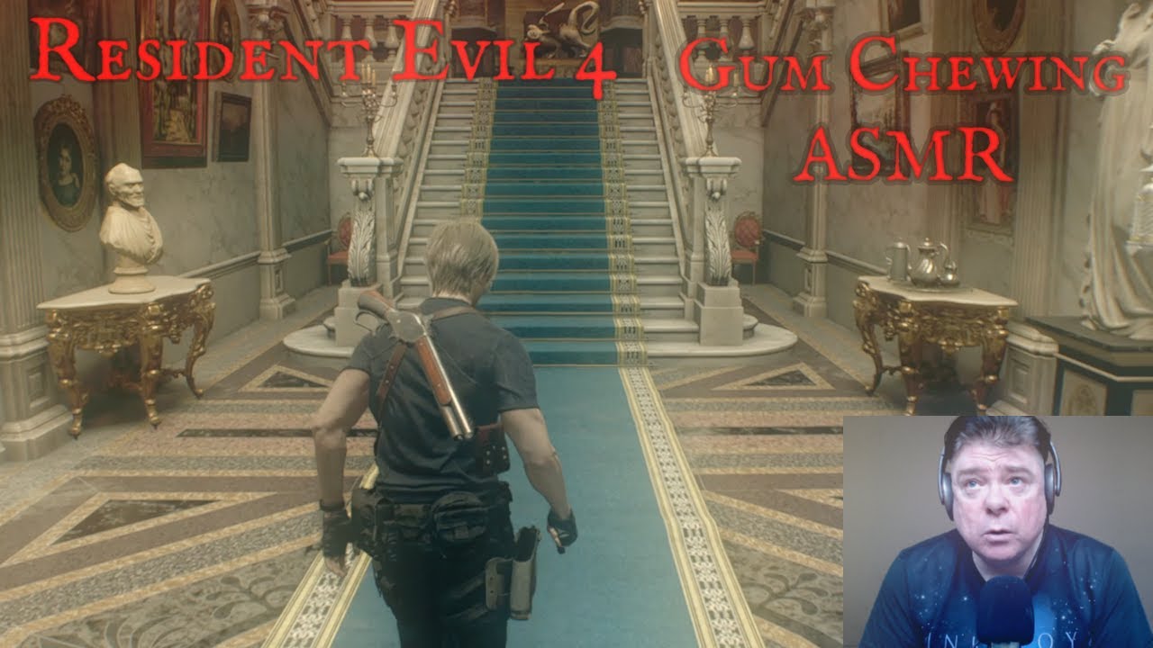 ASMR - Gum Chewing And Playing Resident Evil 4 (Part Ten)
