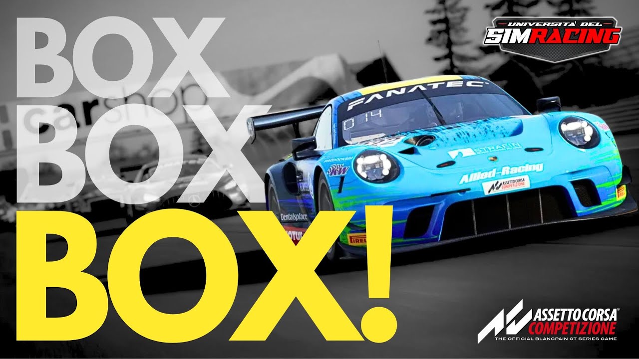 Le soste ai Box su ACC | Guida alle Strategie - Come rientrare in Pit Lane