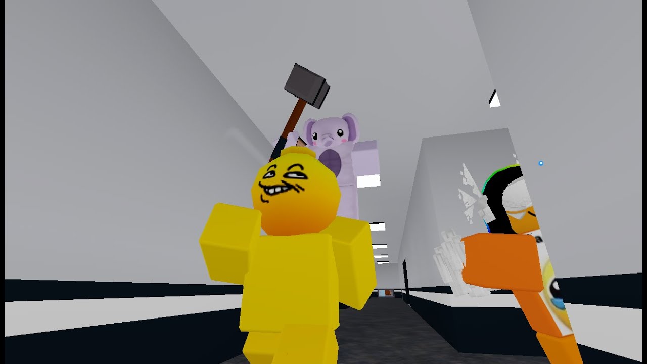 PLAYING FLEE THE FACILITY WITH VOICE CHAT ON ROBLOX!