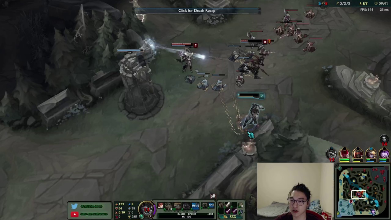 INSANE Zed outplay
