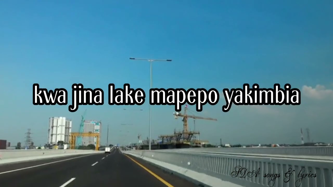 JAMBO MOJA lanipa faraja Yesu anaweza yote (lyrics)- by Signature Music group(@GiftMediaKE.)