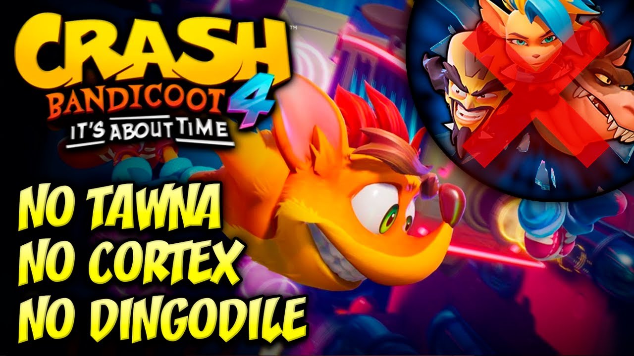 ¿Es posible terminar Crash Bandicoot 4 SIN CORTEX, NI TAWNA, NI DINGODILE?