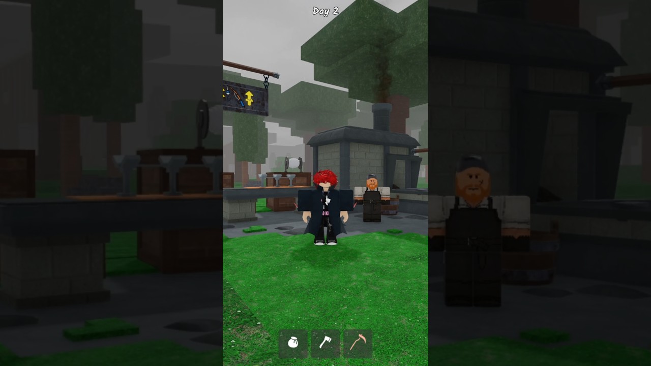 New NPC at Upgrade Station 🤩 99 nights in the forest #99nightintheforest #99nights #roblox