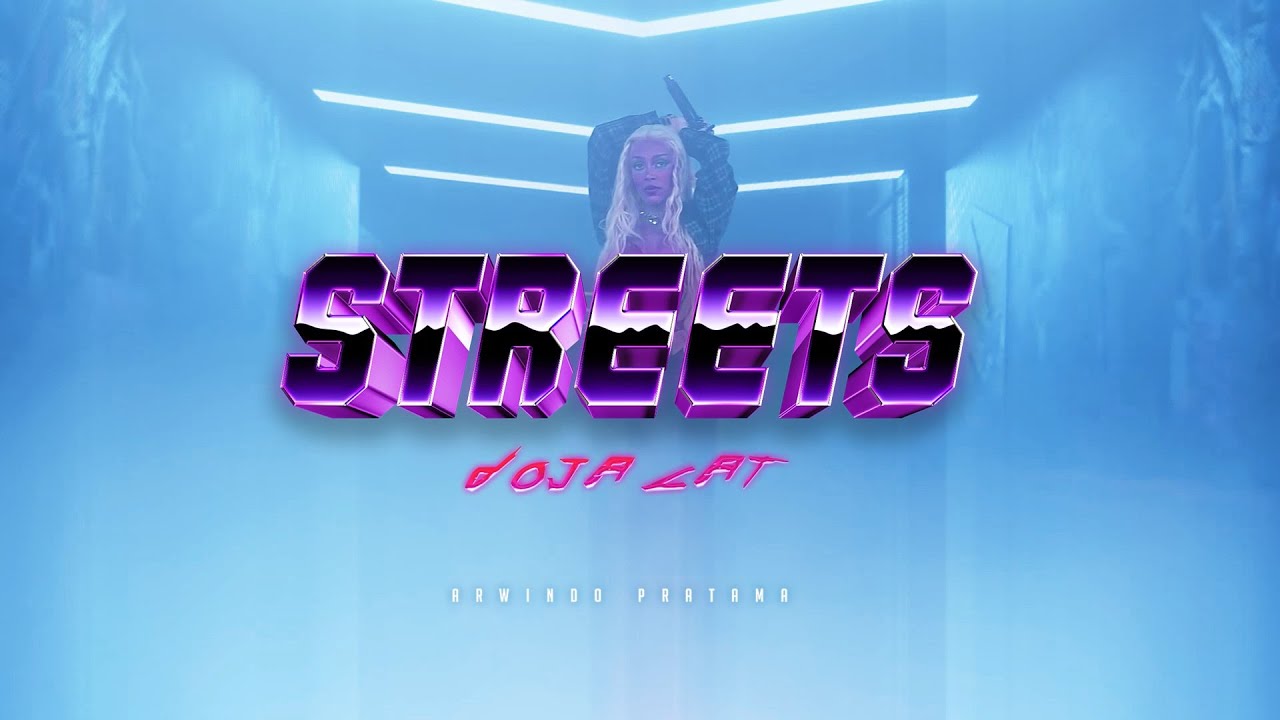Doja Cat - Streets (Hot Pink Sessions) Synthwave Remix Fanmade M/V
