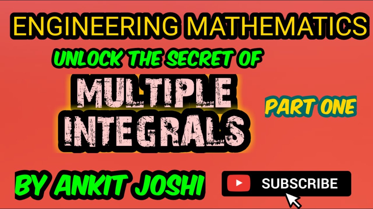 Double Integral & Area By Double Integration | Multiple IntegralHOW TO SOLVE MULTIPLE INTEGRALS