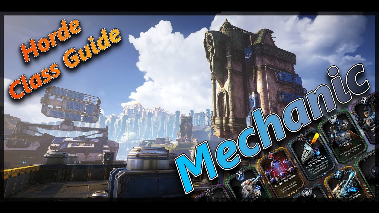 Руководство по классам Орды — Механик (Gears 5)