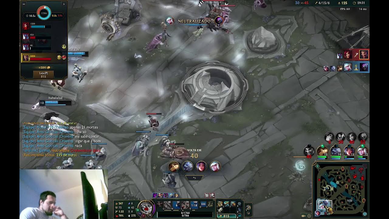 RANKED BRAZIL HIGH ELO ADC GAMEPLAY