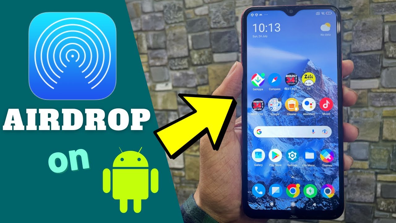 HOW TO USE AIRDROP ON ANDROID PHONES | iPhone to Android and Android to iPhone