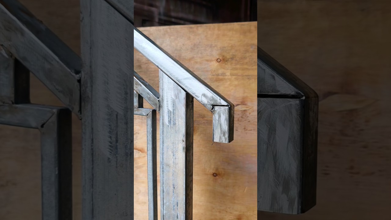 tricks for making stair railings #welding #stickwelding #sikll #tools