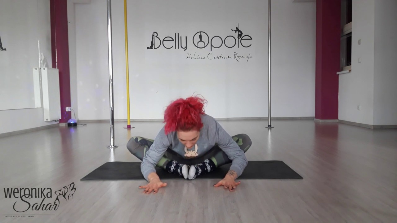 Pole Dance Tutorial - Ćwiczenia na otwarcie bioder cz.2 - Weronika Sahar
