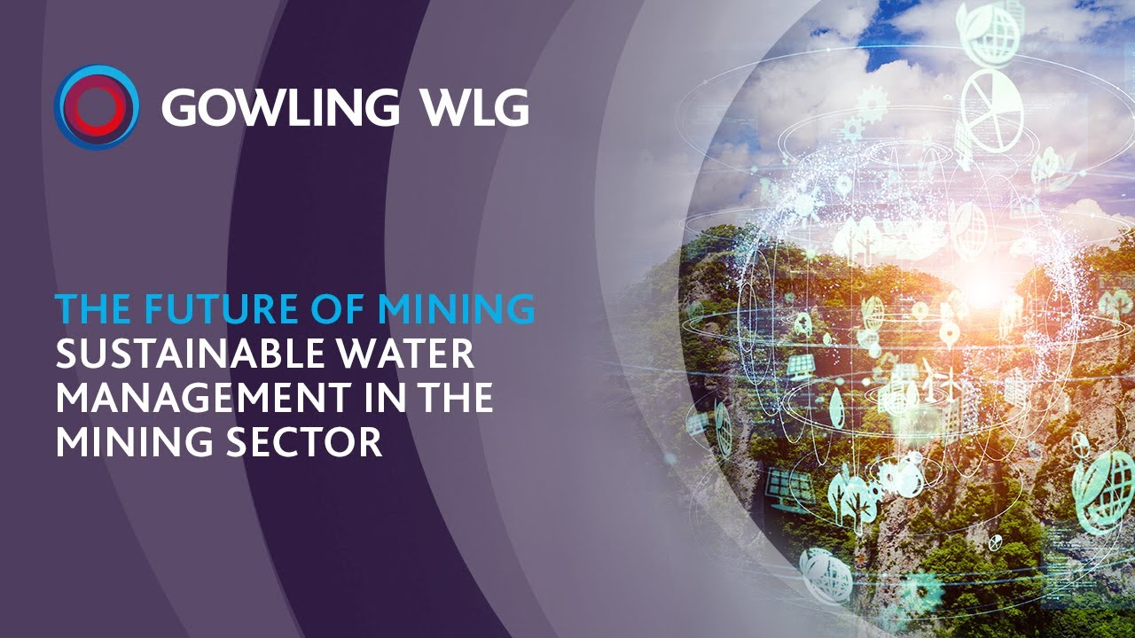 Sustainable water management in the mining sector