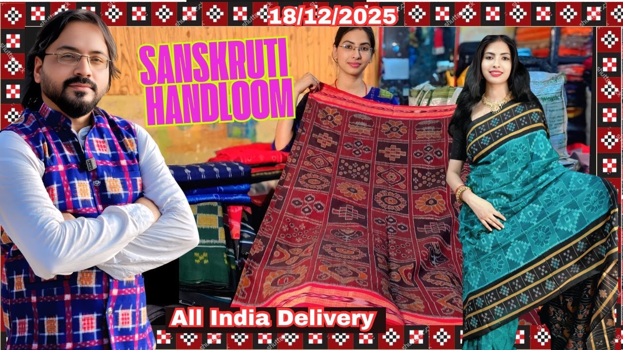 Amazing Cotton Handloom Saree Collection under 4500 | Sanskruti Handloom | Part 2
