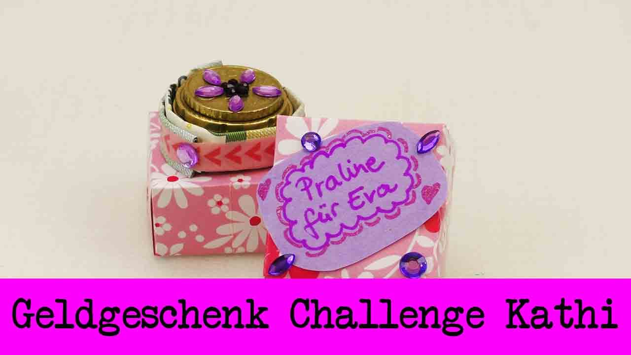 DIY Inspiration Challenge #29 Geldgeschenk | Kathis Challenge | Tutorial - Do it yourself