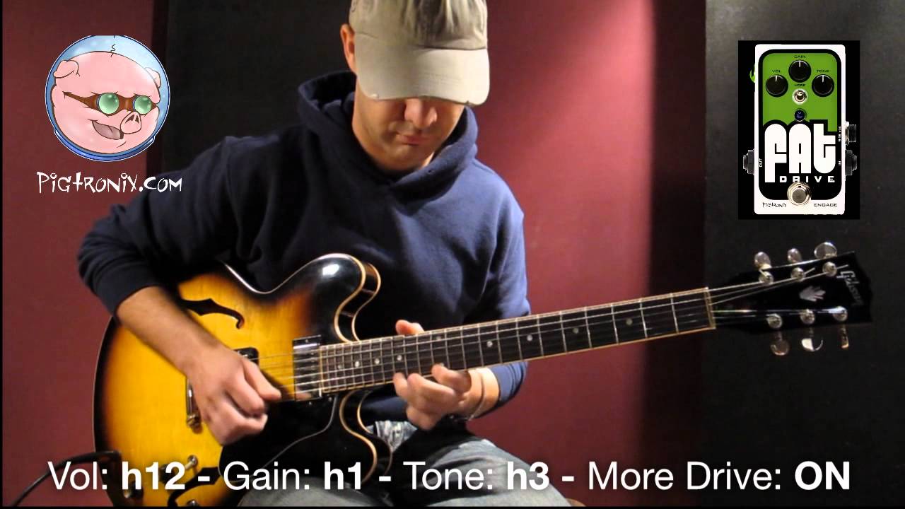 Riccardo Bertuzzi: Pigtronix FAT Drive DEMO w/ IQS Strings