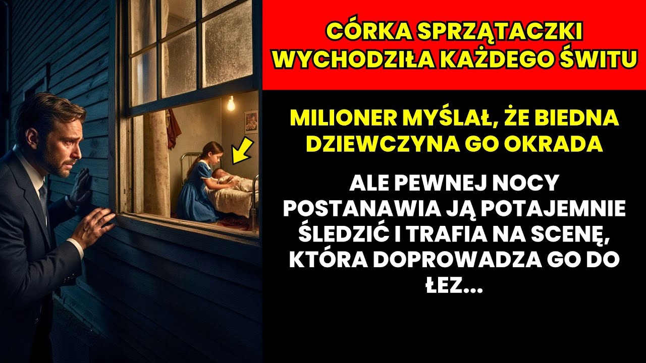 MILIONER BYŁ CHORY I SAMOTNY, ŻADNE DZIECKO GO NIE ODWIEDZIŁO ale TA BIEDNA DZIEWCZYNA ROBI COŚ…