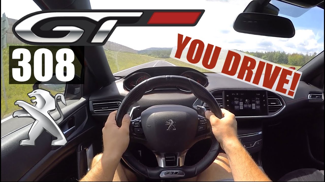 2017 | Peugeot 308 GT 2.0 HDi | POV Test Drive + Acceleration 0 - 200 km/h