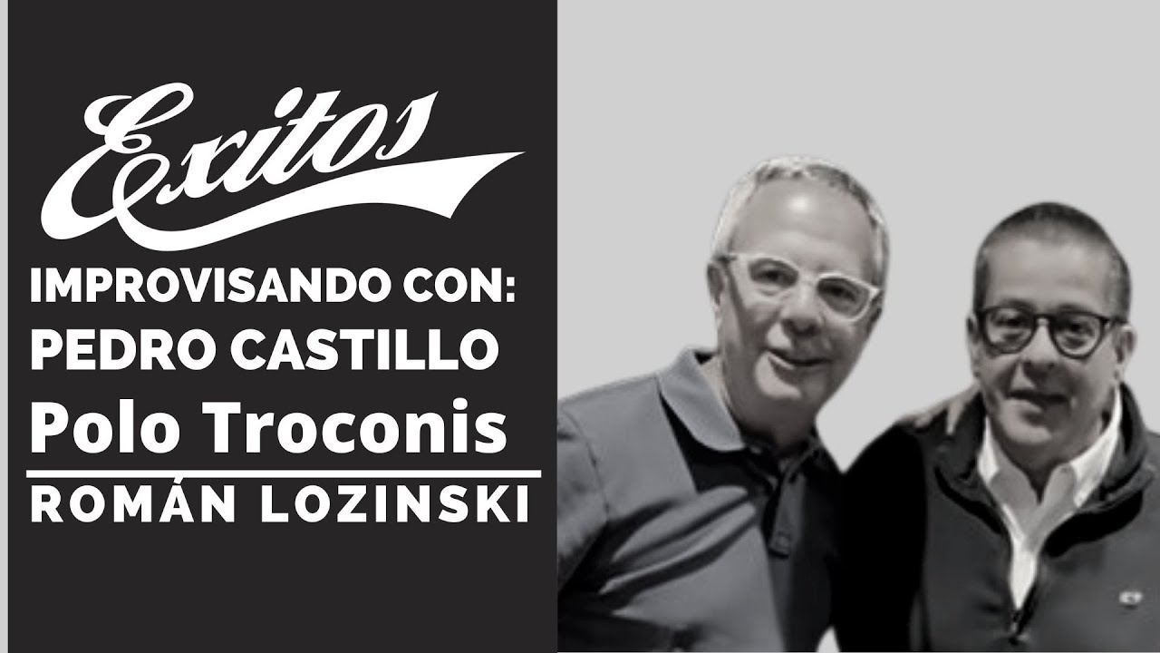 Román Lozinski en Improvisando con Pedro Castillo y Polo Troconis