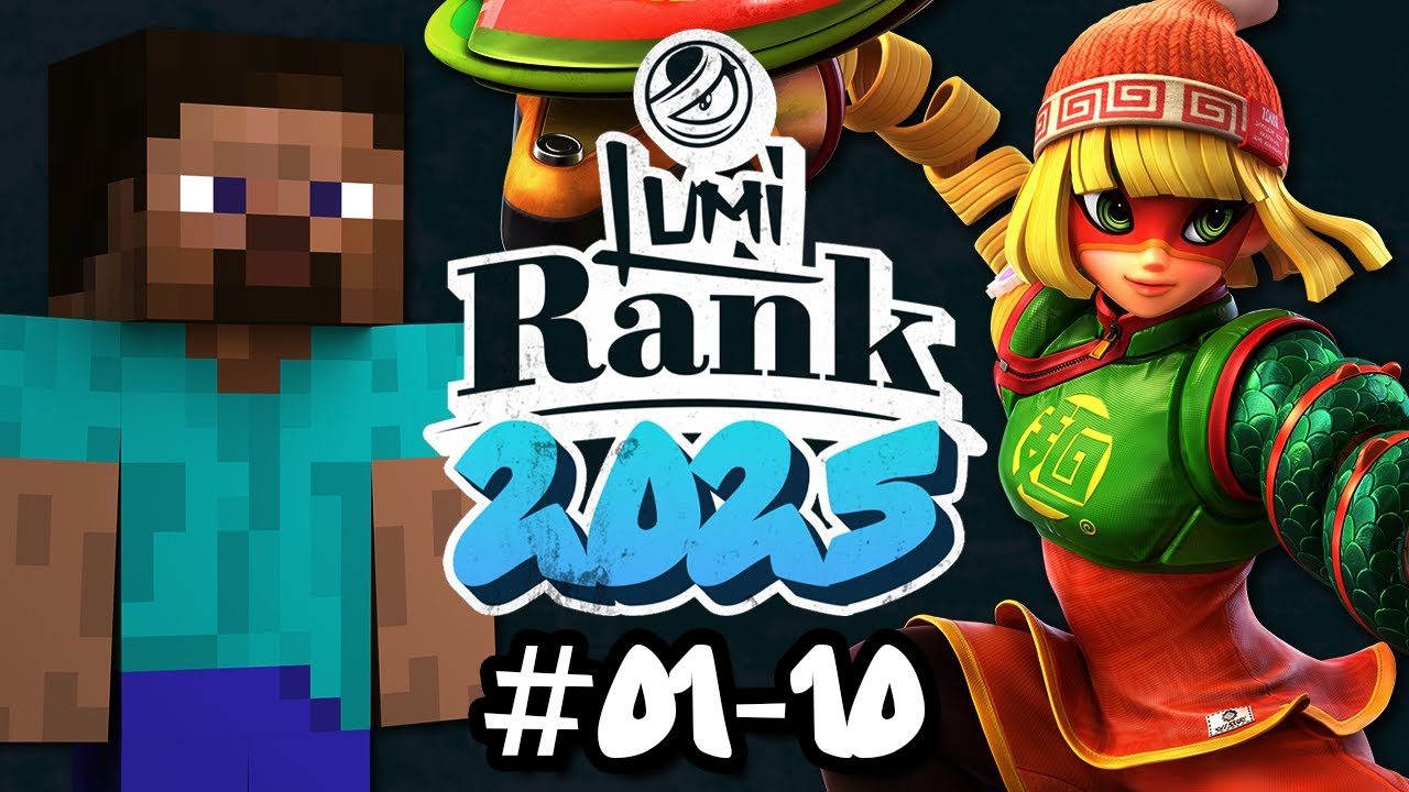 Top 10 Smash Ultimate Player Rankings | LumiRank 2025.1