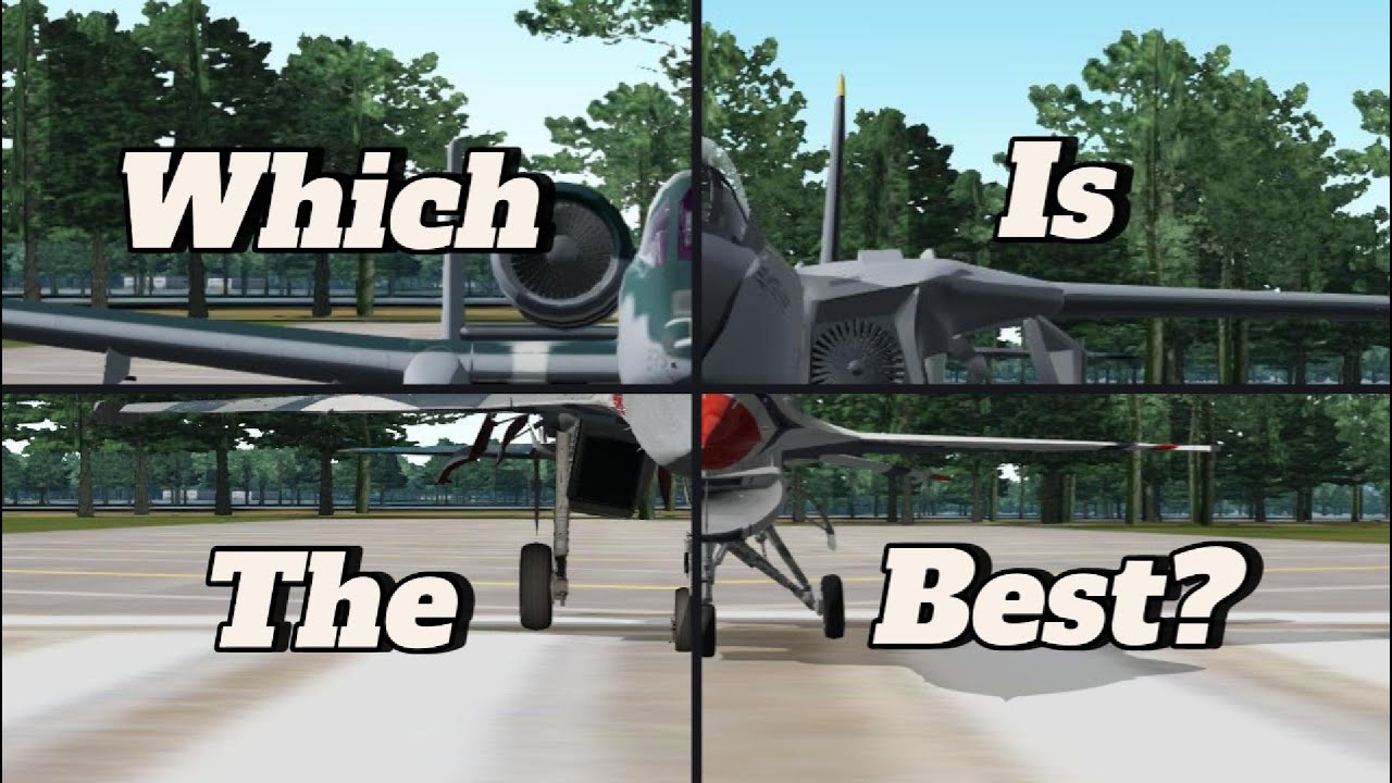 Rating every military planes in GeoFS and their difficulty to butter!