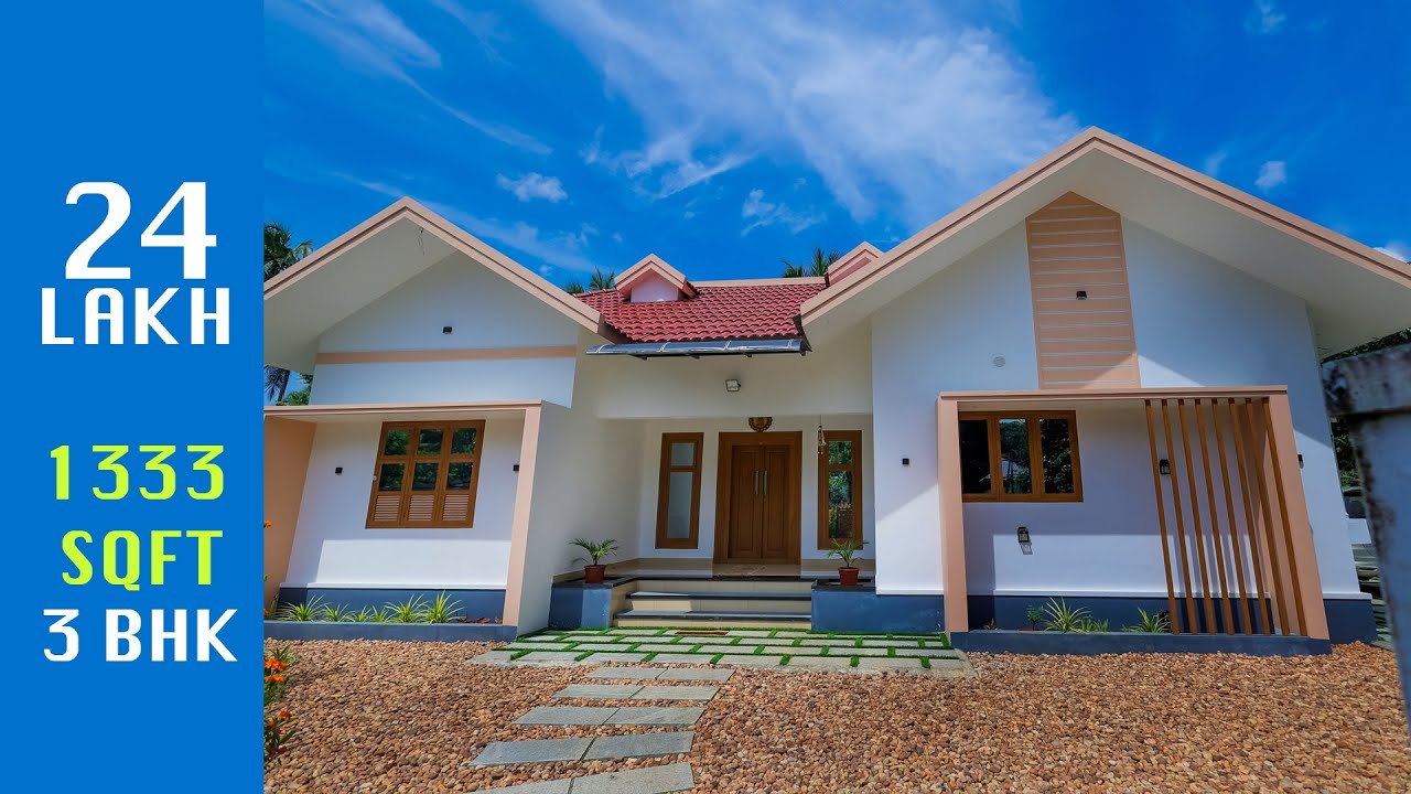 Budget-Friendly 3BHK Home in Thrissur | ₹24 Lakh | Eco-Friendly Design by KV Muraleedharan || #ep62