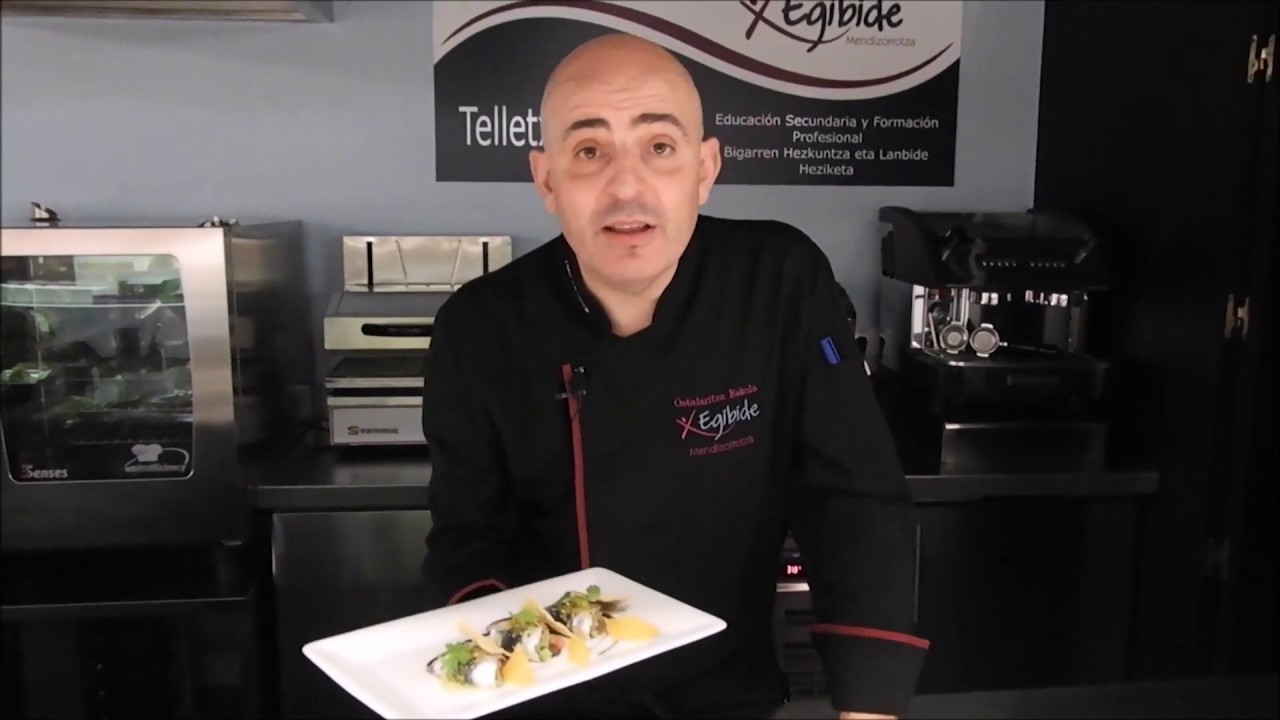 22 Receta Aitor Basterra. Sardinas marinadas en #SaldeAñana con cítricos y guacamole