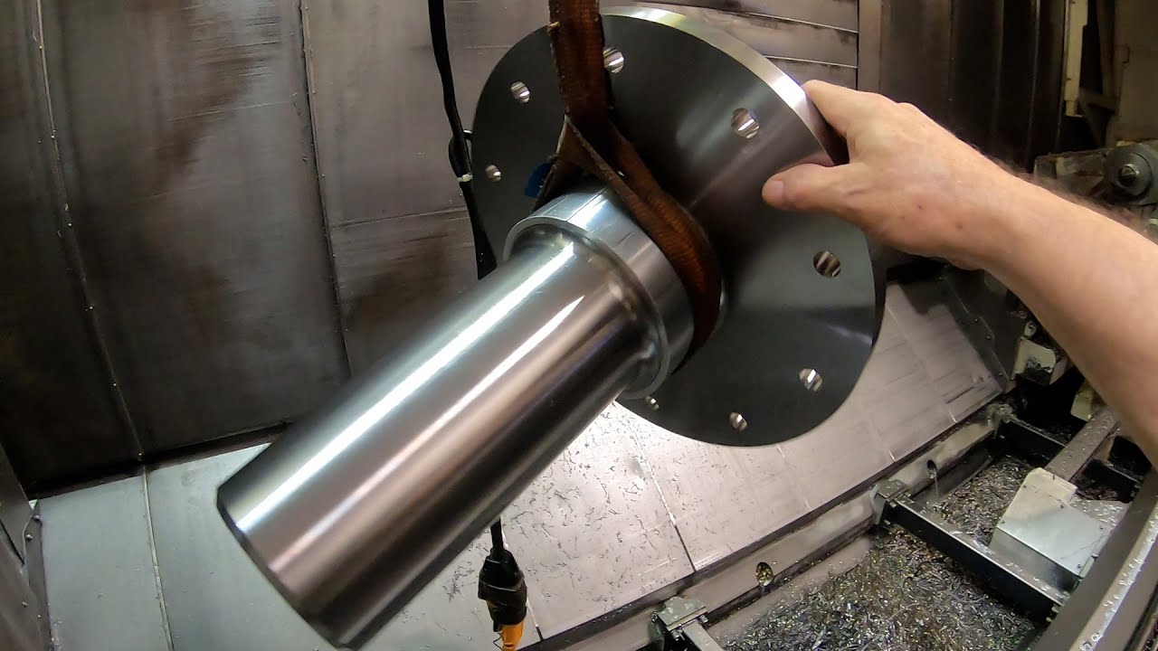 830 Op 1 Machining and Flange End Op 2
