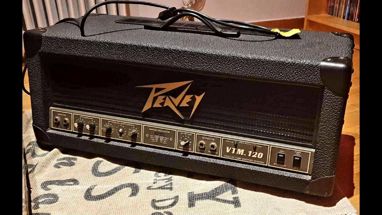 Peavey VTM 120 no pedal vs boosted
