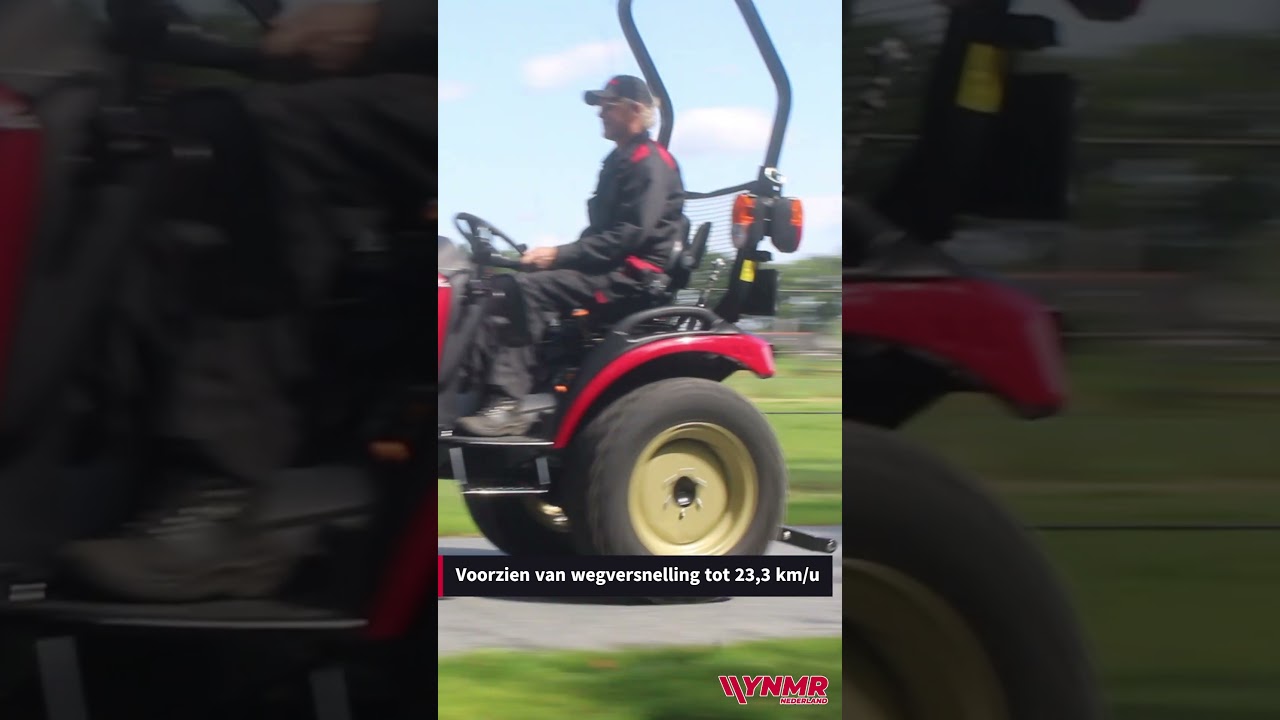 Yanmar SA 426, HST, auto gas en een nominaal vermogen van 26 pk #yanmartractor #minitrekker