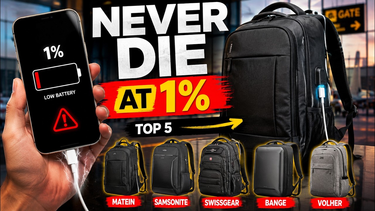 Your Backpack Should Charge Your Phone (Top 5 USB Bags Tested)