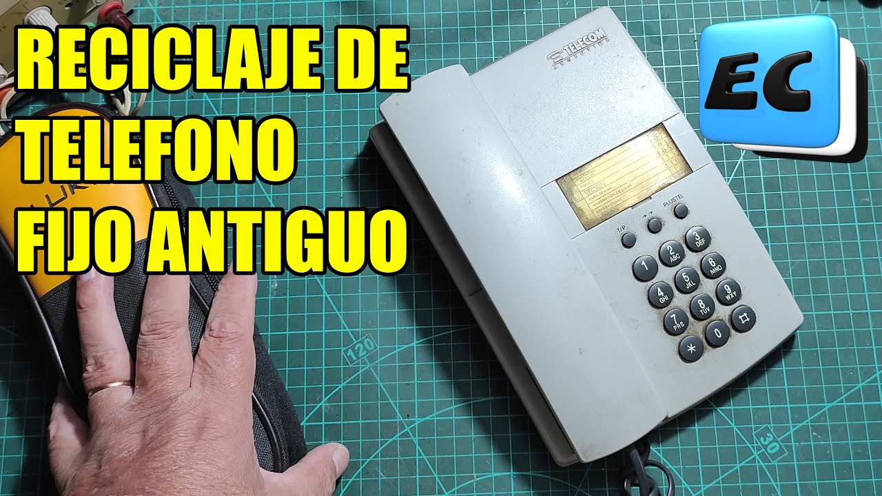 👀 Mirá lo que podes recuperar de un viejo TELÉFONO FIJO 🛠