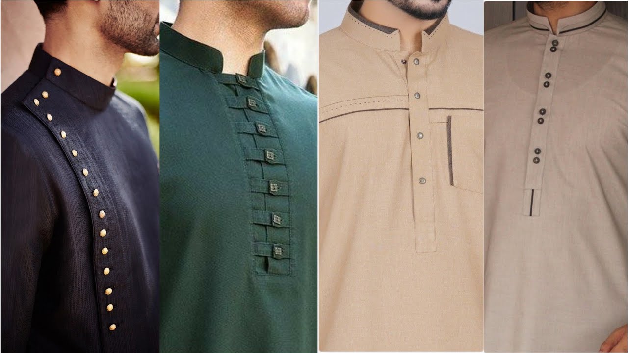 Trendy #Gents Kurta Neck Designs 2021/Gents #Collar Neck/Men Salwar Kameez Designs| Gents kurta