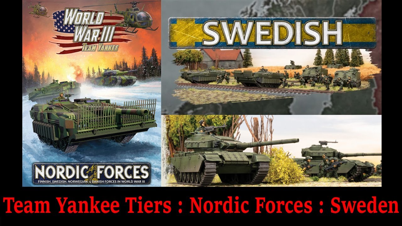 Team Yankee Tiers: Nordic Forces: Sweden