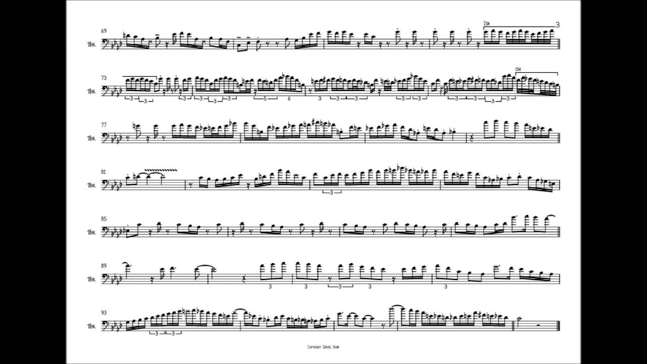Elliot Mason 'Aphelion' Solo Transcription