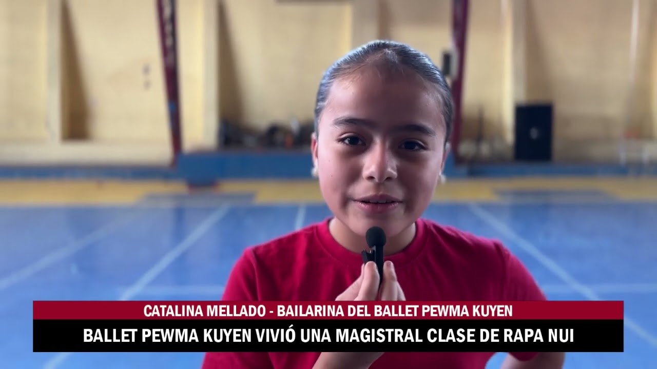 BALLET PEWMA KUYEN VIVIÓ UNA MAGISTRAL CLASE DE RAPA NUI