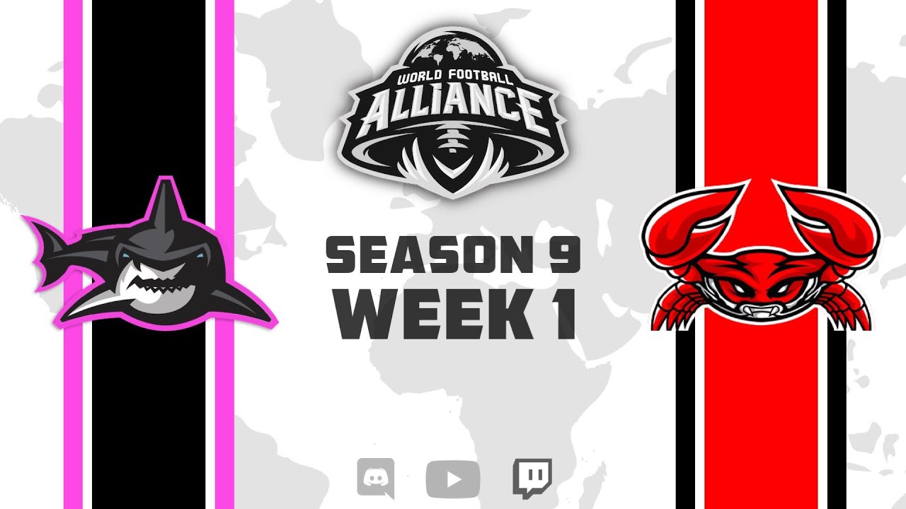 WFA Season 9 Week 1: Miami Nightmares @ Jackson Crabs
