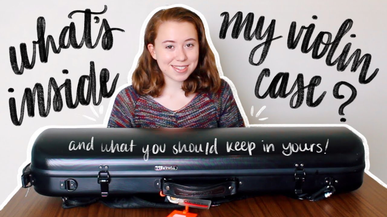 What’s Inside My Violin Case | What to Keep in Your Violin Case