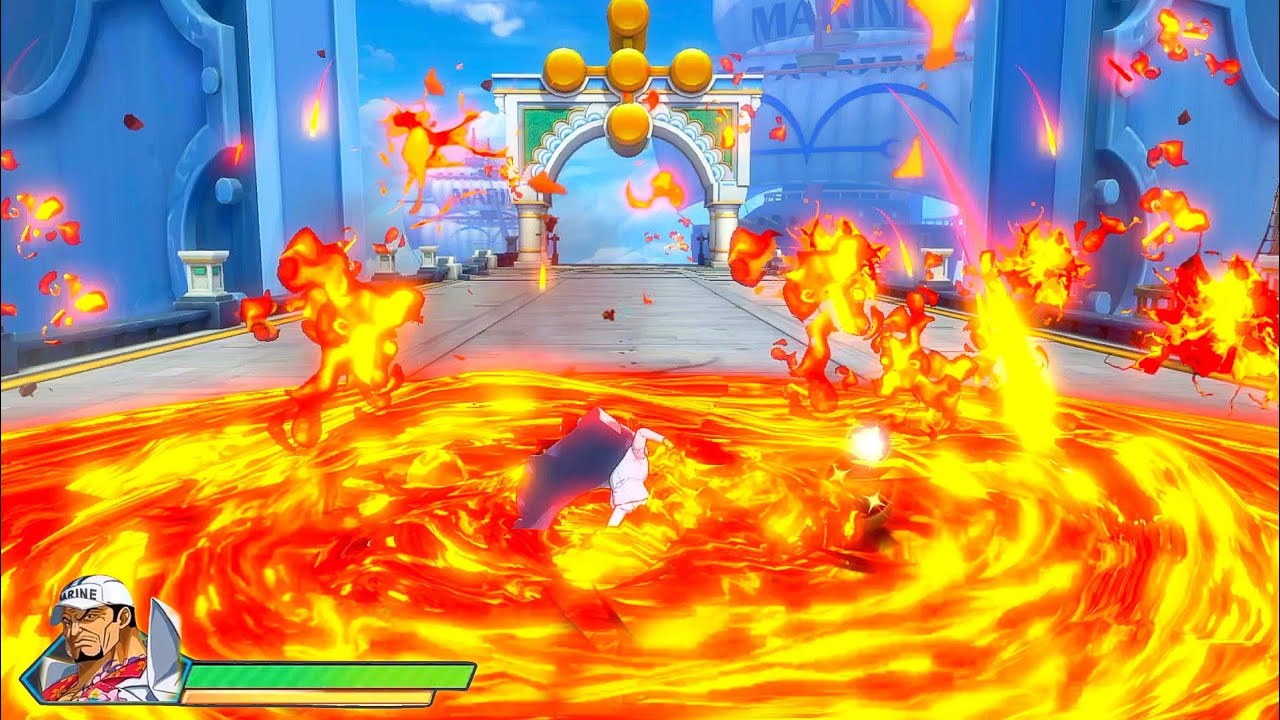 FLEET ADMIRAL AKAINU COMPLETE MOVESET | One Piece Fighting Path