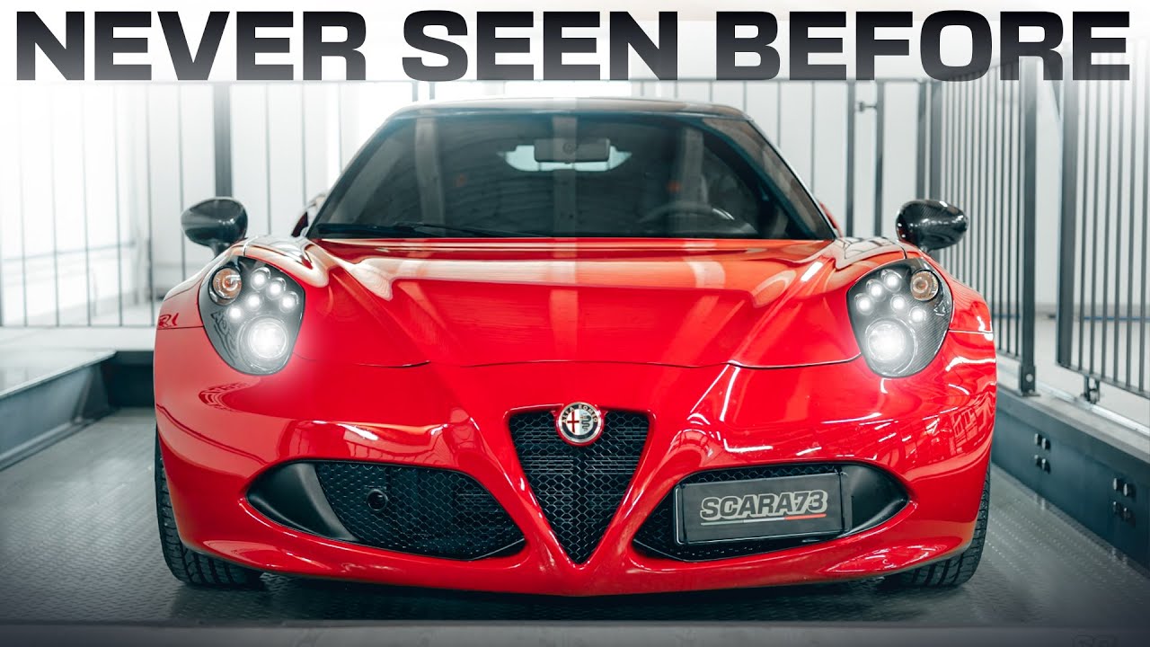 With this MODIFICATION it is a NEW car - Alfa 4C | By Scara73