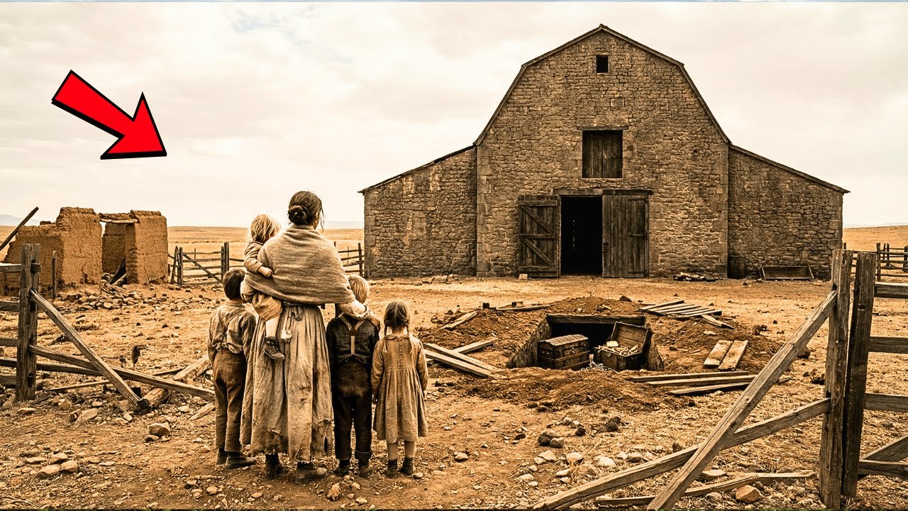 LA VIUDA POBRE ACEPTÓ UN RANCHO VIEJO COMO PAGO DEL HACENDADO... PERO HABÍA UN DETALLE EN EL GRANERO