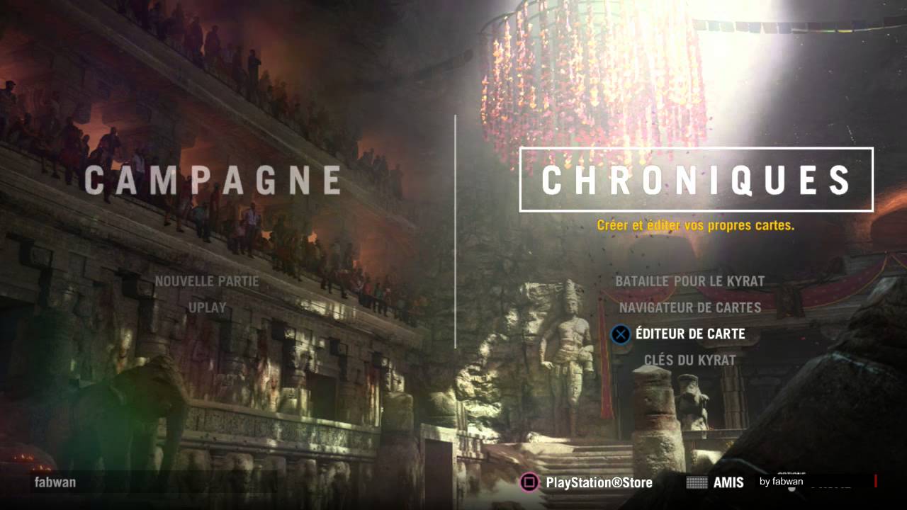 FAR CRY 4 MENU / CONTENU PS4