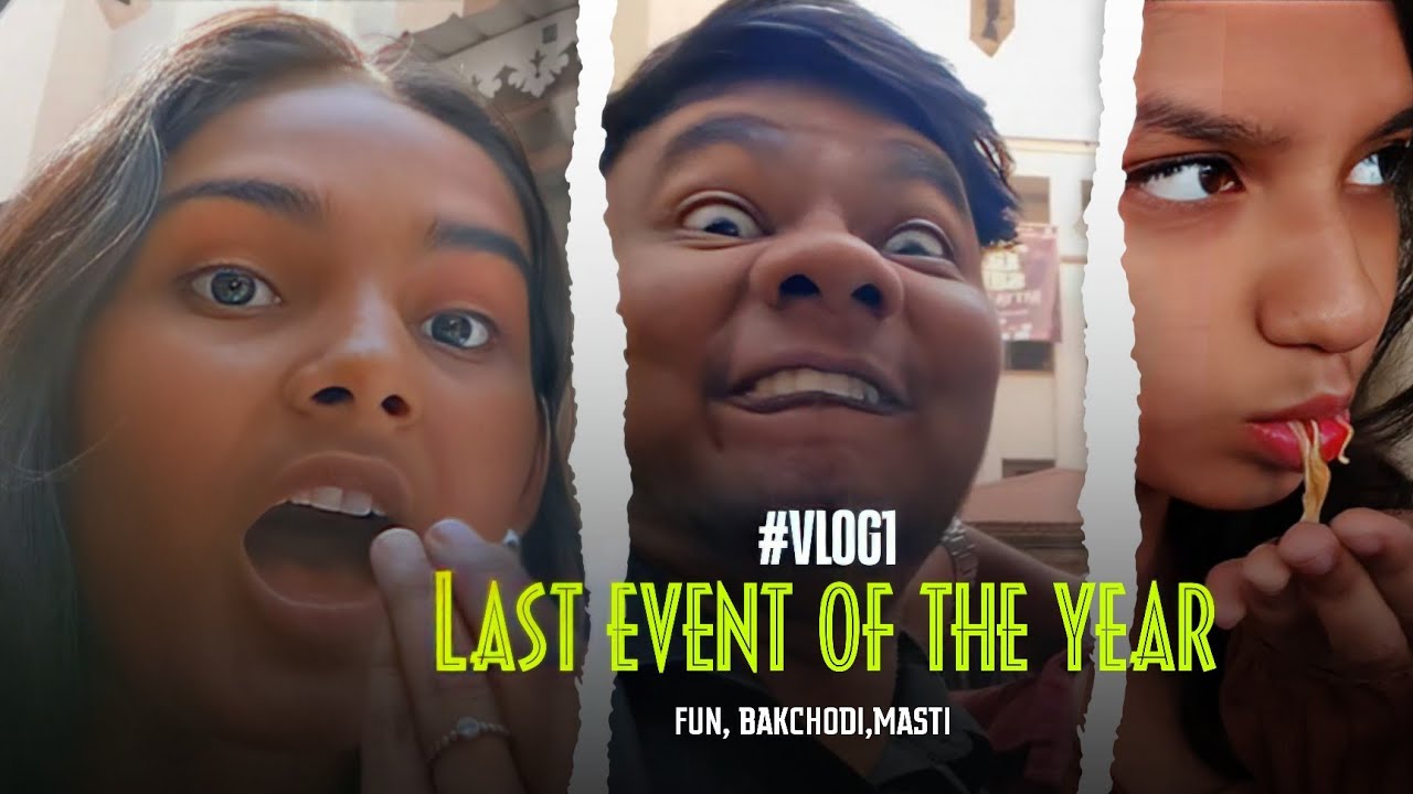 Ek event aisa bhi vlog-1 @SarcasticSarthakk 