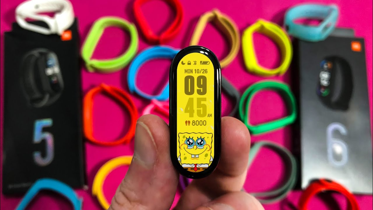 AS MELHORES PULSEIRAS PARA MI BAND 6 E MI BAND 5