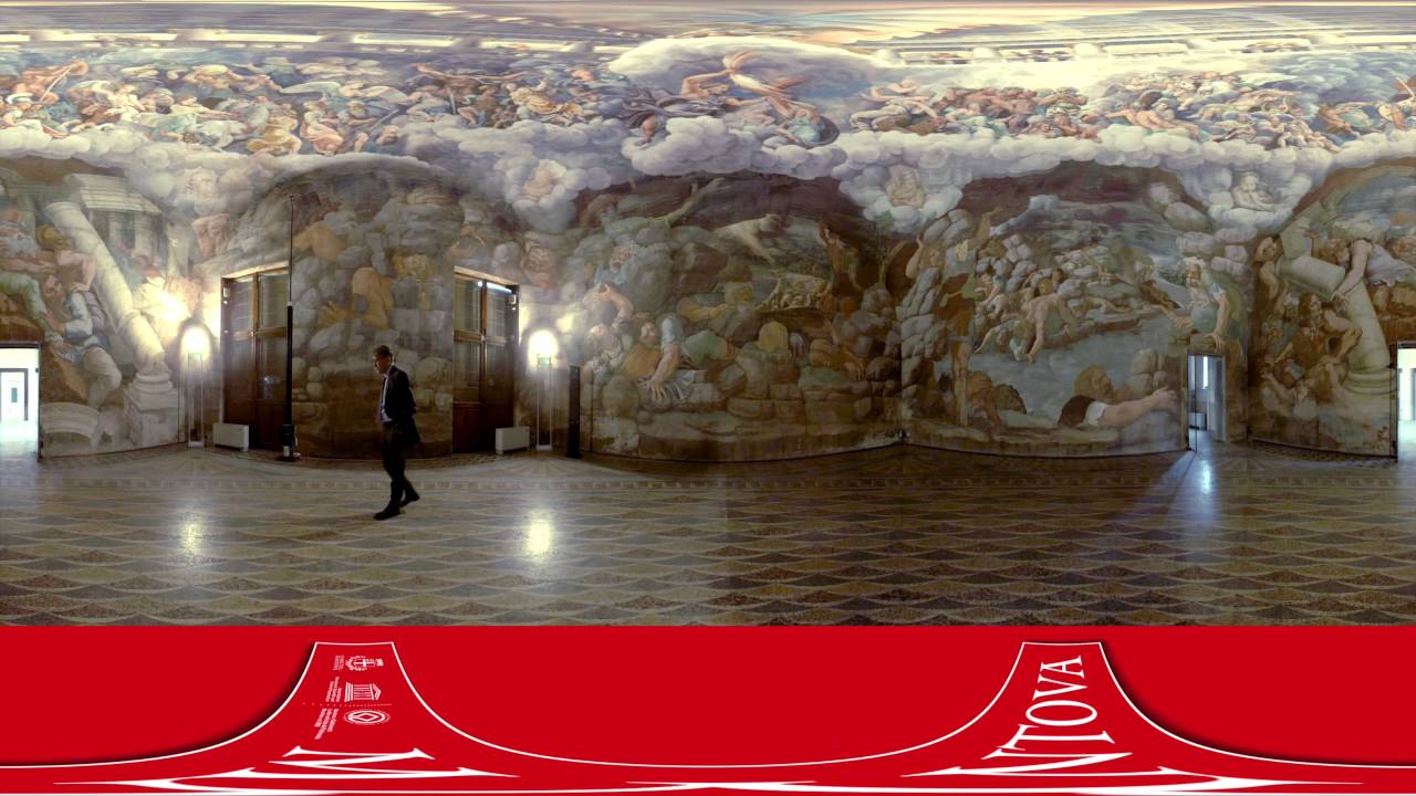 Palazzo Te - Camera dei Giganti a 360°