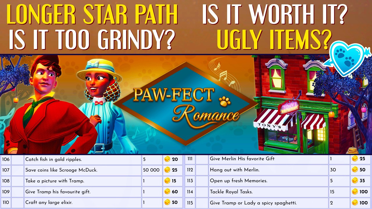 New Star Path Review. 24 Extra Duties? Full Star Path Breakdown in Disney Dreamlight Valley.