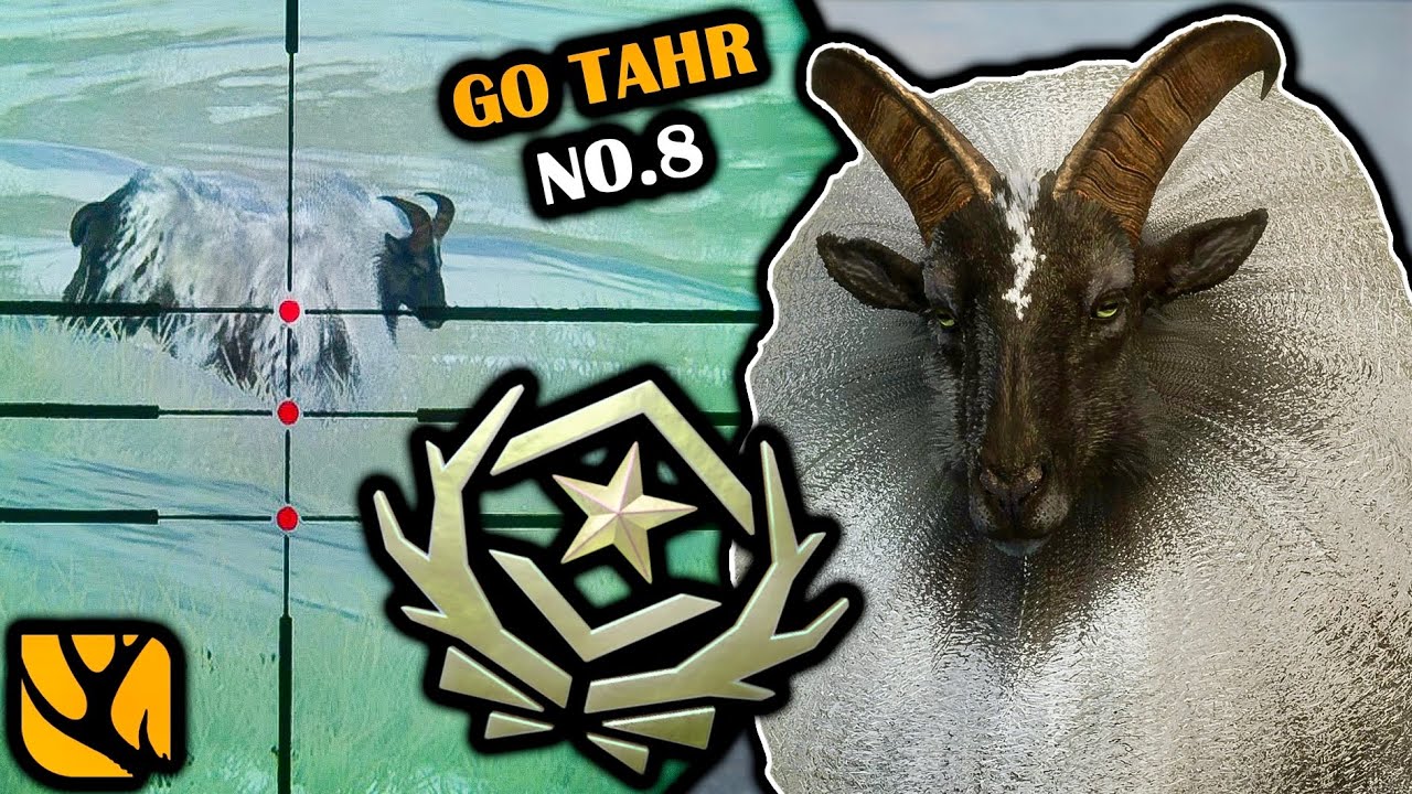 *INCREDIBLE* HUNT FOR GREAT ONE TAHR NUMBER 8! FABLED SNOW GO TAHR WITH THE CROSSBOW IN THE SNOW!