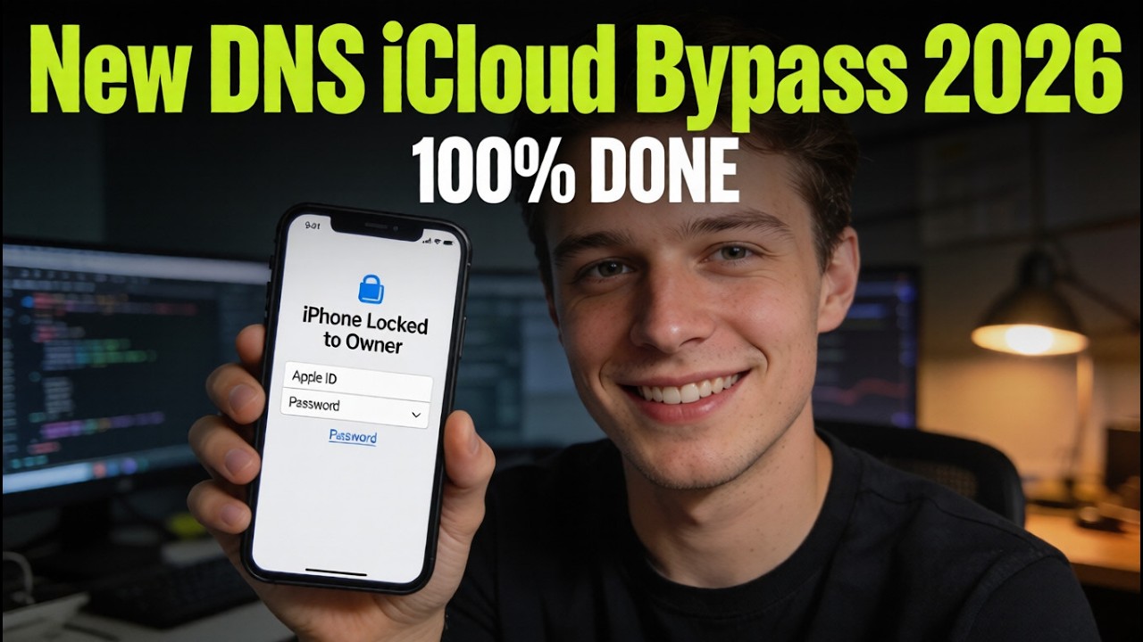 🔥New DNS iCloud Bypass 2026 | iPhone Unlock iCloud Activation Lock Bypass DNS 100% DONE