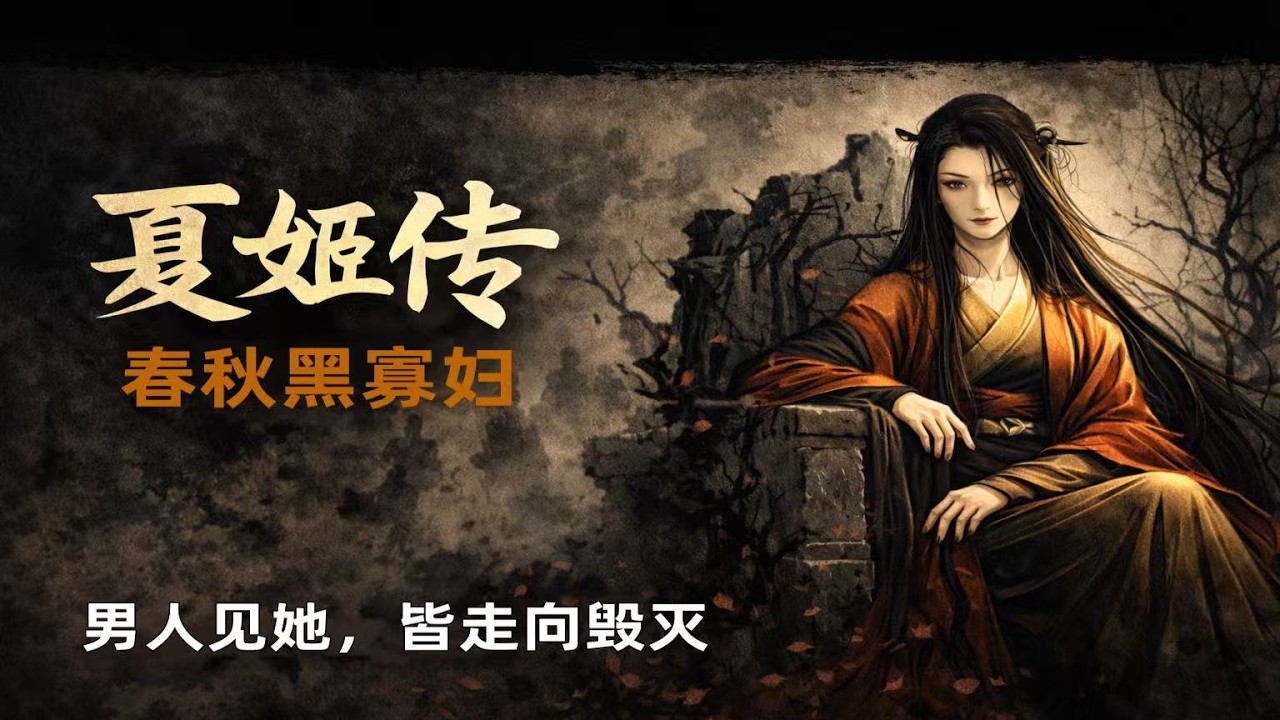 春秋黑寡妇夏姬：男人因她倾家荡产、弑君叛国——错的到底是她，还是他们？