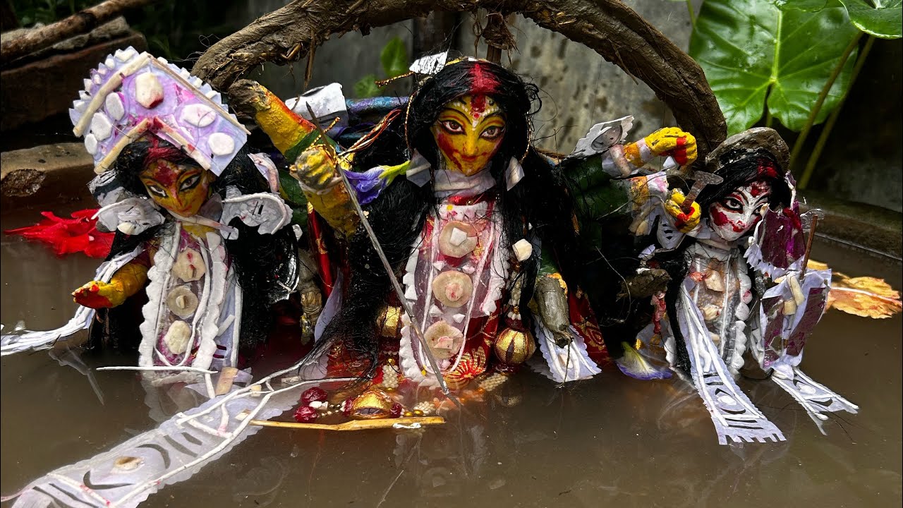 😭মা চলে গেলো আমাদের ছেড়ে মায়ের নিজের বাড়ি আবার দেখা হবে মা একটা  বছর পর 😭🙏🏻#vlog  #durgapuja 