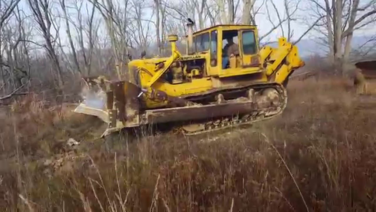 Cat Caterpillar D8H Dozer Running